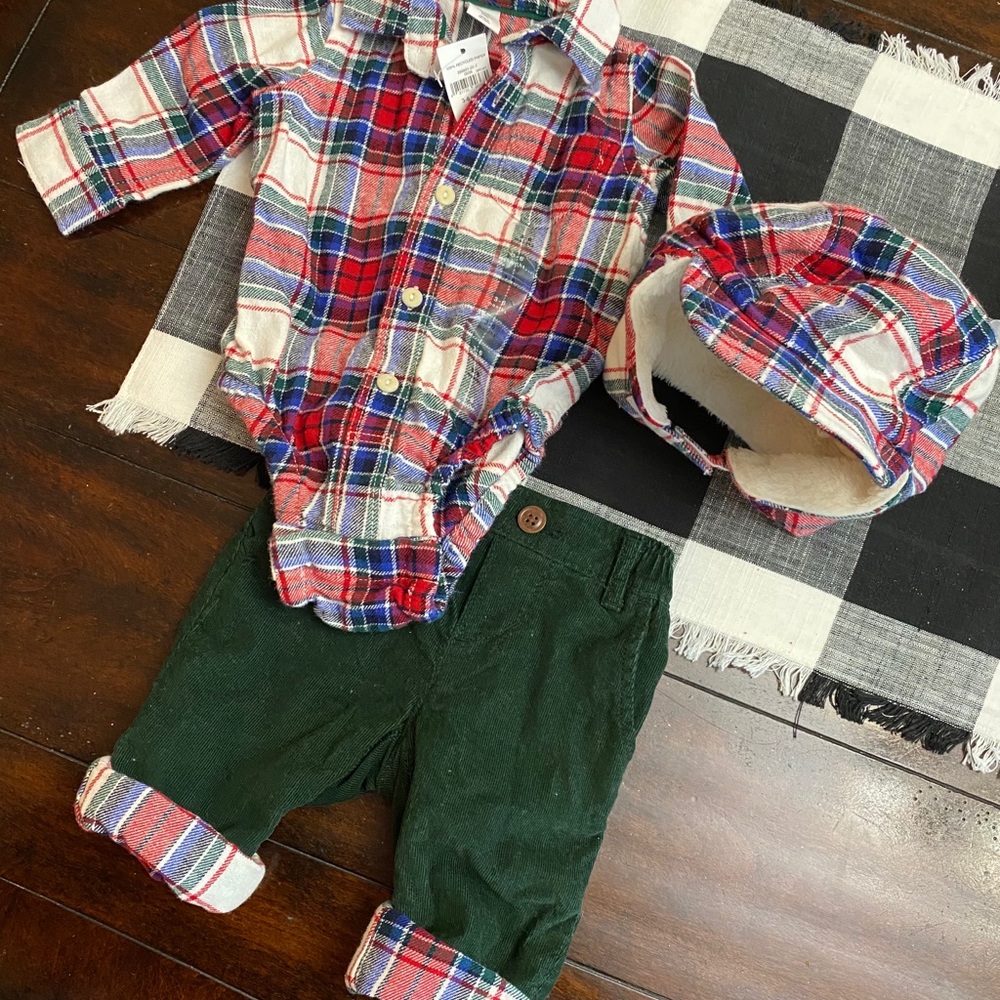 New Gap 3 piece set 0-3 Months with tags
